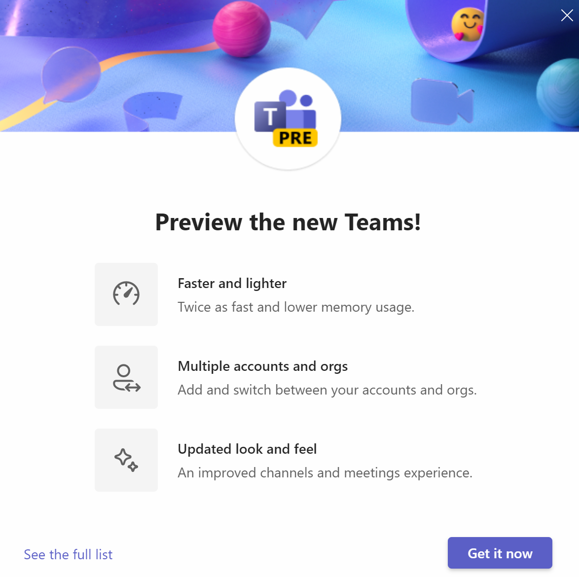 New Microsoft Teams client is faster, more efficient and smarter