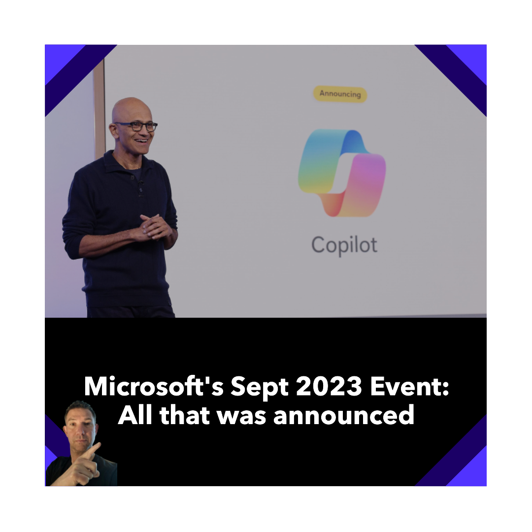 Microsoft September 2023 News: The new and exciting stuff