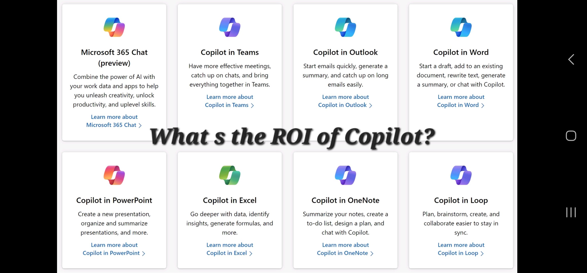 Microsoft 365 Copilot: What is the ROI?