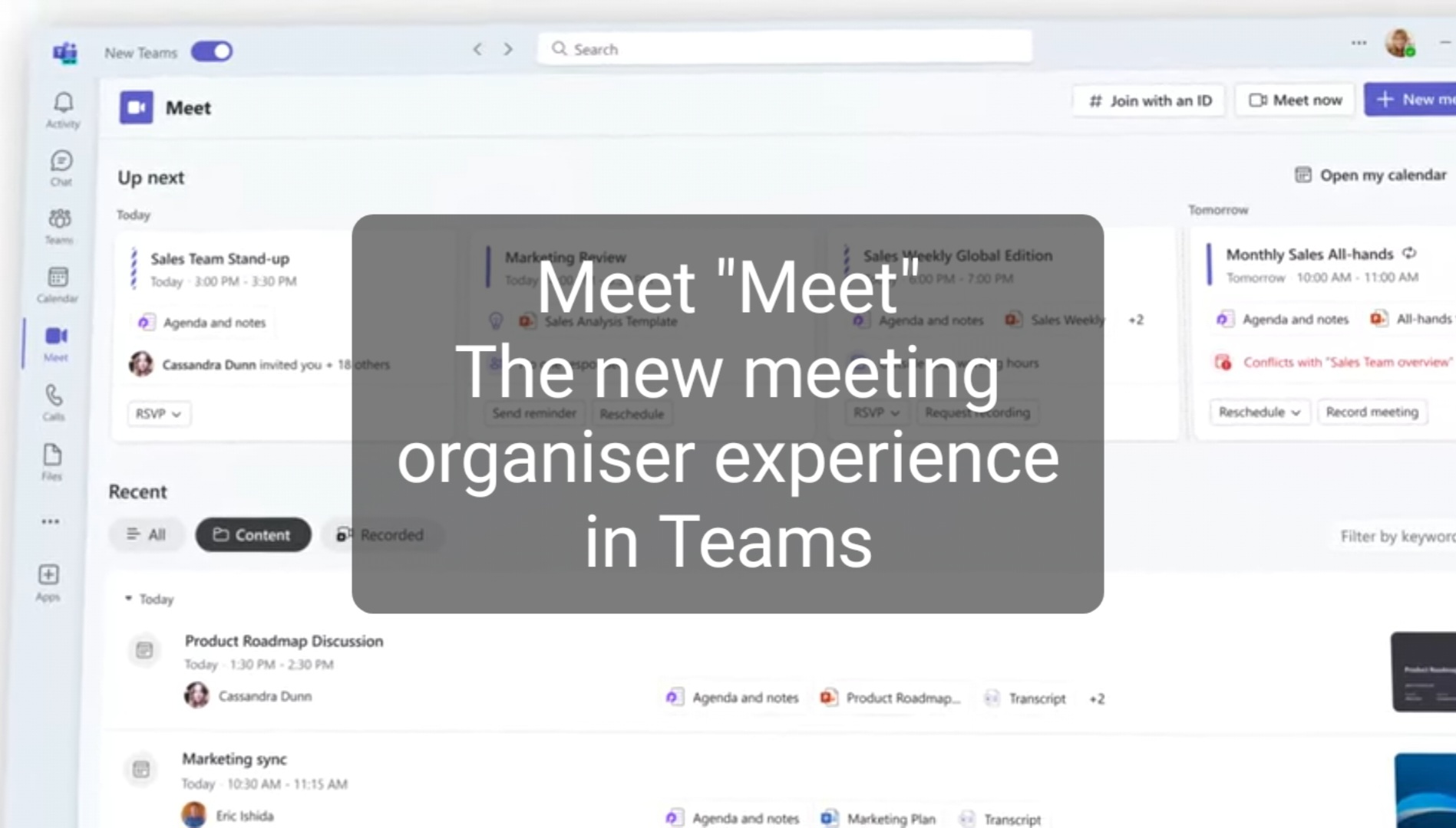 Meet “Meet” in Teams