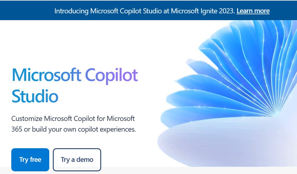 Intro and demo of Microsoft Copilot Studio