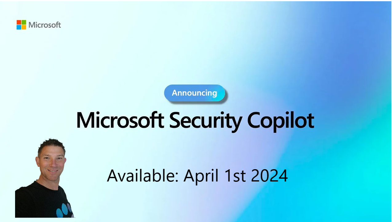 Microsoft’s Copilot for Security available April 1st
