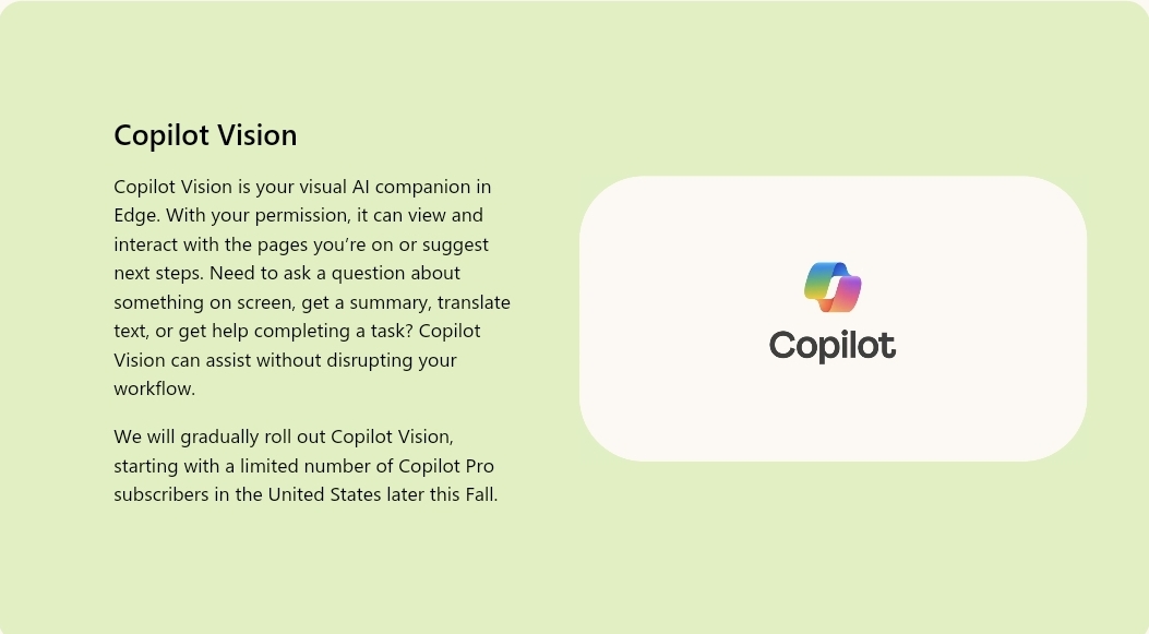 Copilot Vision: A New Era of AI Assistance or a step too far?