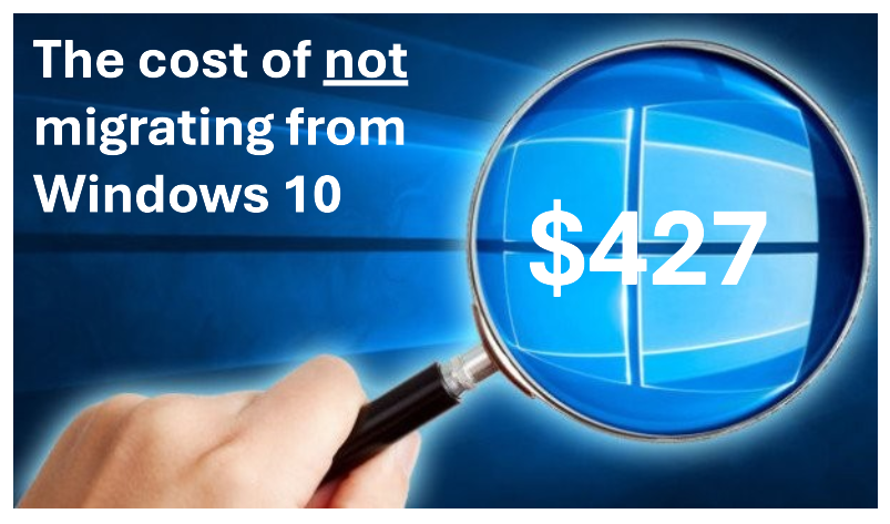 The Cost of Not Migrating to Windows 11