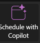 Copilot can now Schedule meetings for you from email threads.