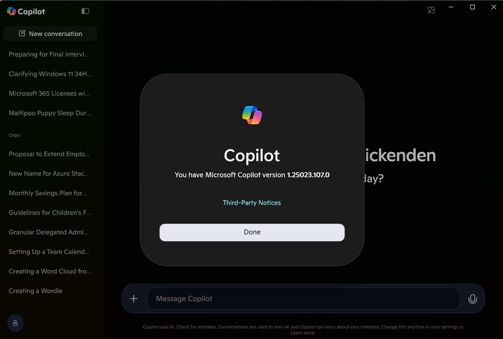 Windows 11 finally gets a native Copilot app.
