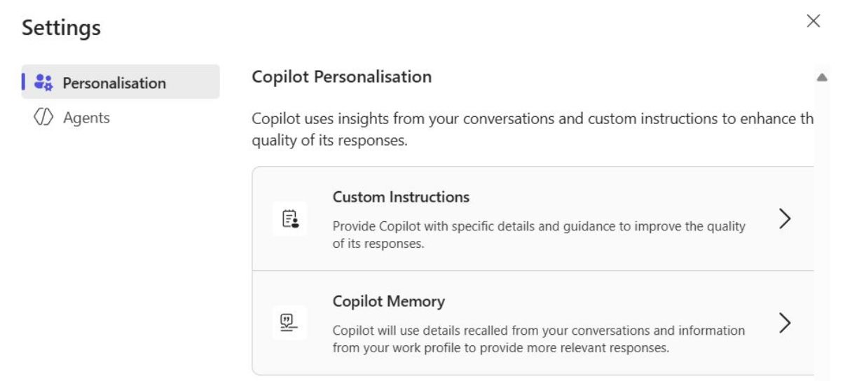 Copilot Memory is Rolling Out