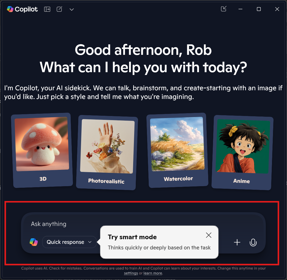 What is Copilot Smart Mode?