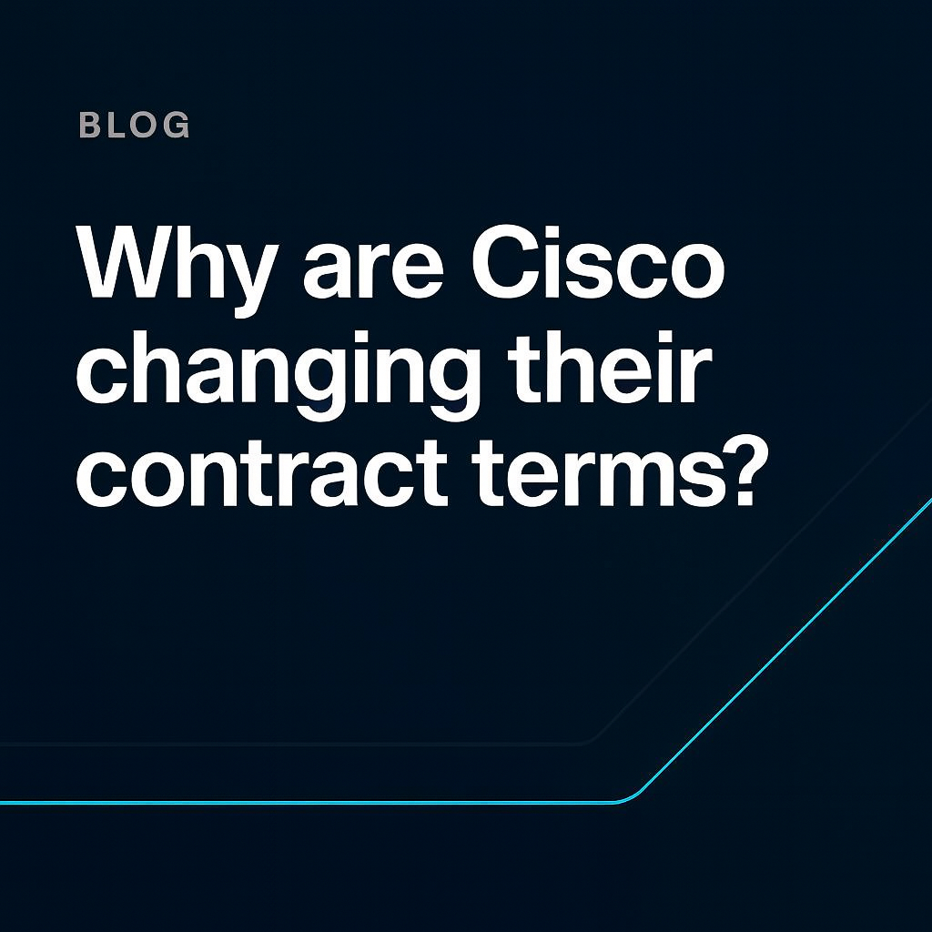 Cisco updates contract terms in Response to Market Volatility