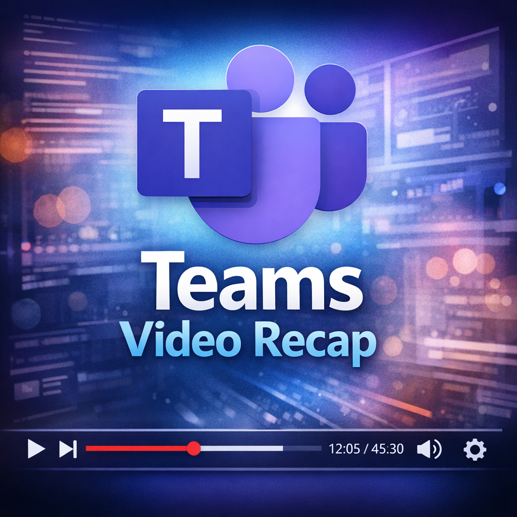Microsoft Teams Adds AI Video Recaps to Meetings