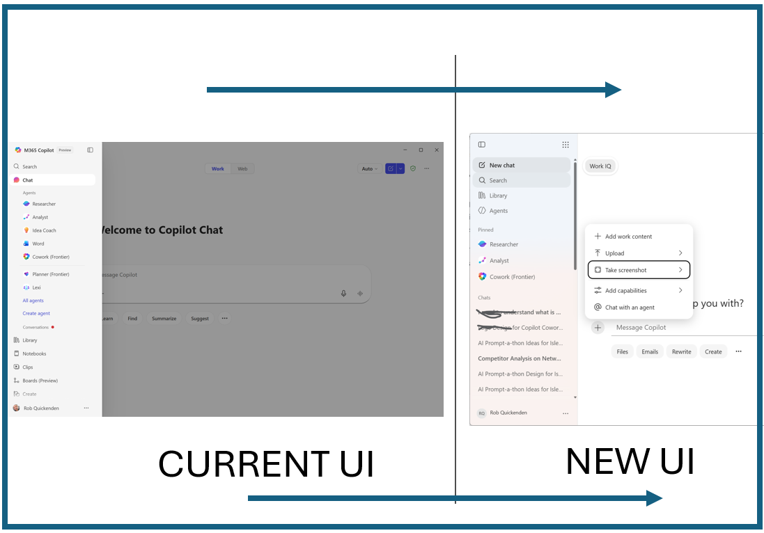The new Microsoft 365 Copilot Experience